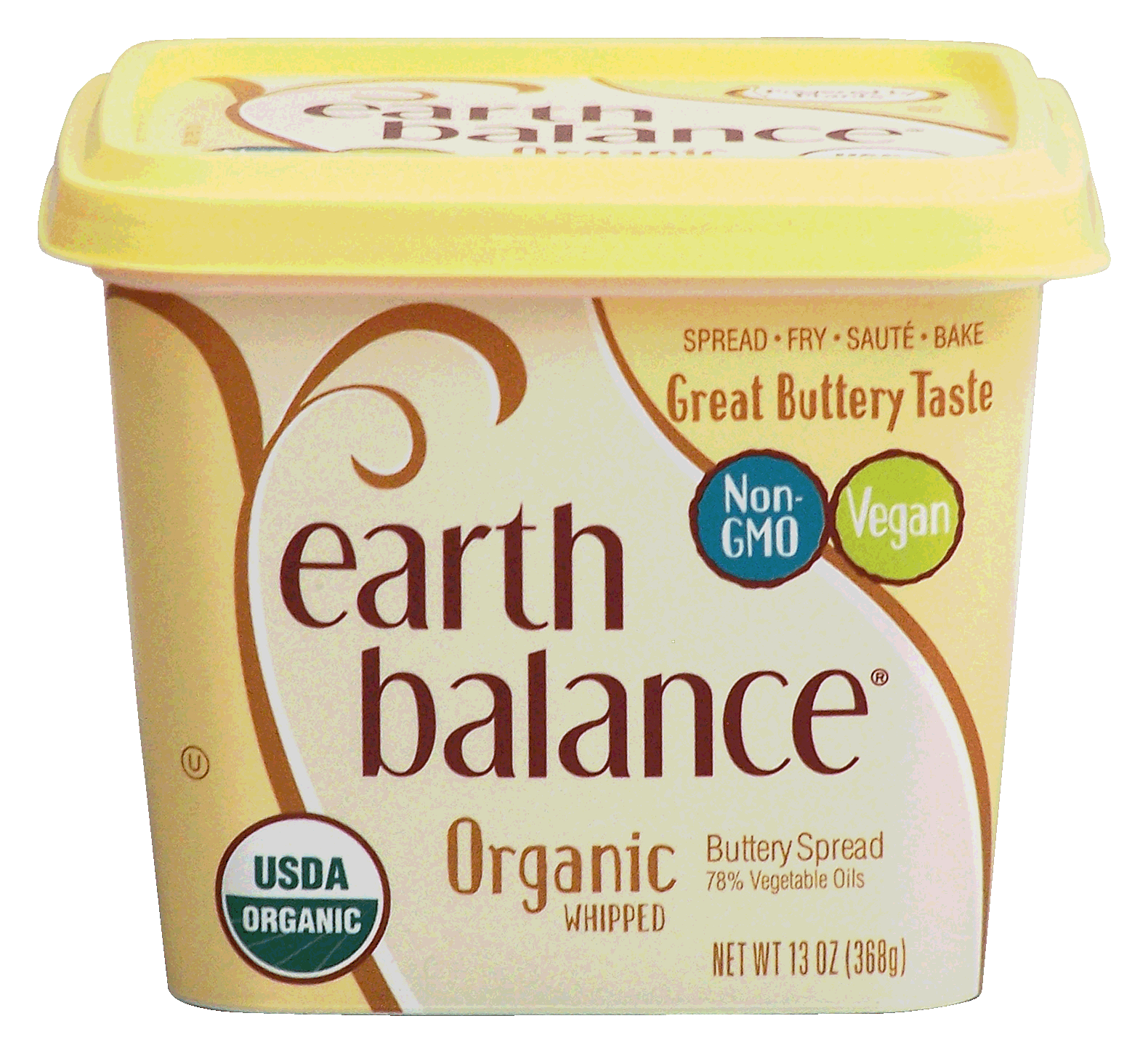 Earth Balance  organic whipped buttery spread, 75% vegetable oils Full-Size Picture